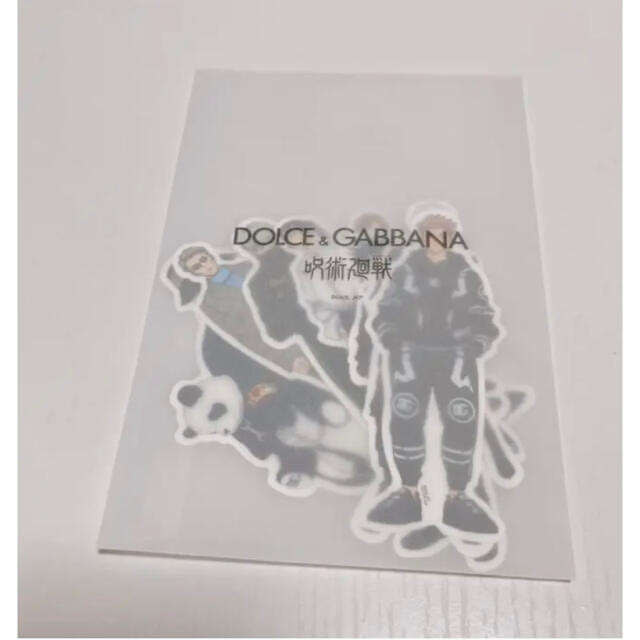 DOLCE ＆ GABBANA ドルガバ 呪術廻戦  コラボ シール　ステッカー エンタメ/ホビーのおもちゃ/ぬいぐるみ(キャラクターグッズ)の商品写真