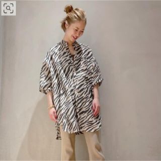 限定お値下げ♡plage 2021♡バンドカラーポケットシャツ