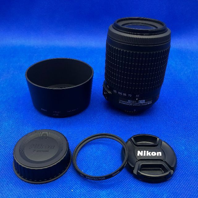 【望遠レンズ】　NIKON AF-S DX 55-200mm VR