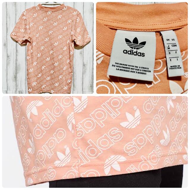 adidas(アディダス)のadidas originals 総柄トレフォイル半袖Tシャツ メンズのトップス(Tシャツ/カットソー(半袖/袖なし))の商品写真