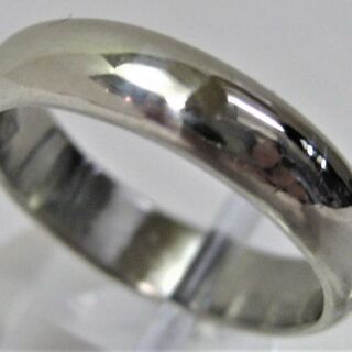 プラチナ 甲丸 マリッジ リング サイズ #15 男女兼用 結婚指輪　a(リング(指輪))