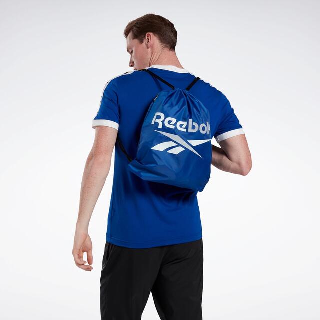 Reebok(リーボック)のトレーニング エッセンシャルズ ジム サック ブルー スポーツ/アウトドアのトレーニング/エクササイズ(トレーニング用品)の商品写真