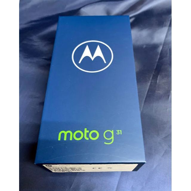 新品/未開封品 MOTOROLA　 moto g31　ベイビーブルー