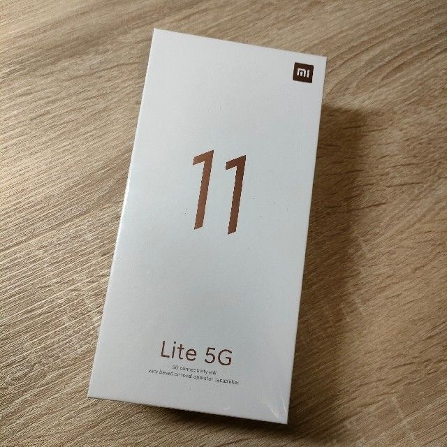 Xiaomi Mi 11 Lite 5G トリュフブラック 128GB