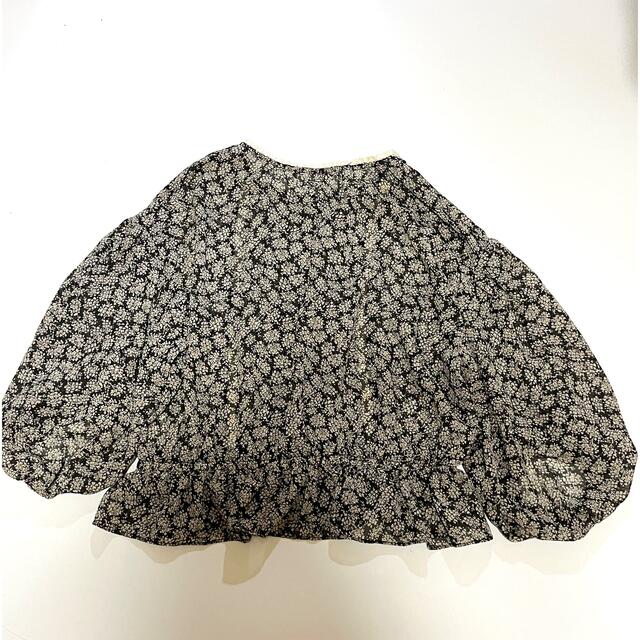 w closet(ダブルクローゼット)のダブルクローゼット 花柄シフォンブラウス aa007 レディースのトップス(シャツ/ブラウス(長袖/七分))の商品写真