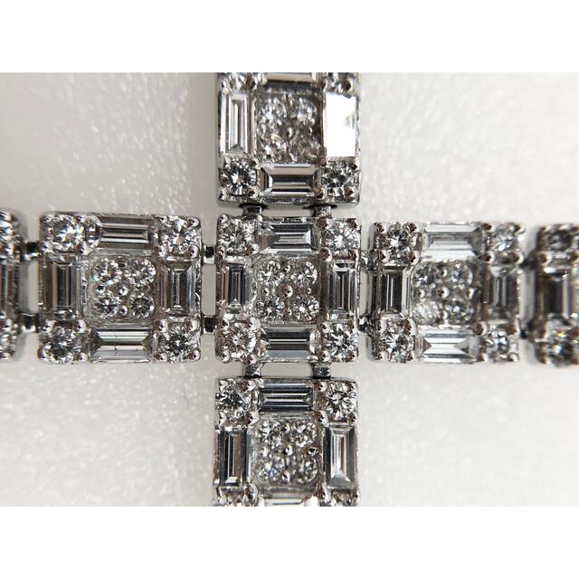 キラキラshop 天然ダイヤ　4ct ギラギラペンダントトップ　k18 MENS