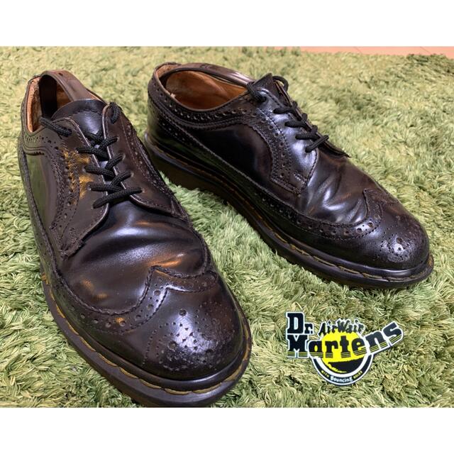 Dr.Martens(ドクターマーチン)の英国製 ドクターマーチン　5ホール　Dr.martens uk6 ウィングチップ メンズの靴/シューズ(ドレス/ビジネス)の商品写真