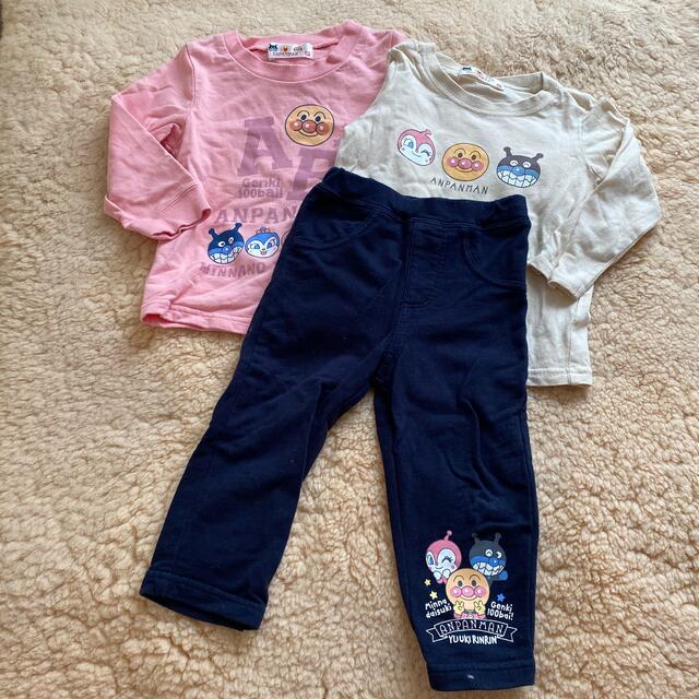 アンパンマン(アンパンマン)のアンパンマン3点セット キッズ/ベビー/マタニティのキッズ服女の子用(90cm~)(その他)の商品写真