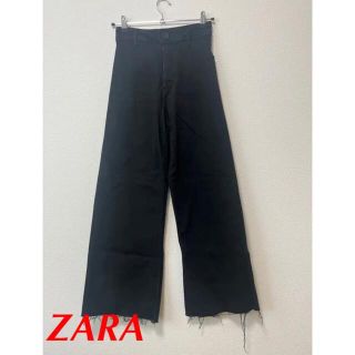 ザラ(ZARA)のZARA ワイドレッグジーンズ　2(デニム/ジーンズ)