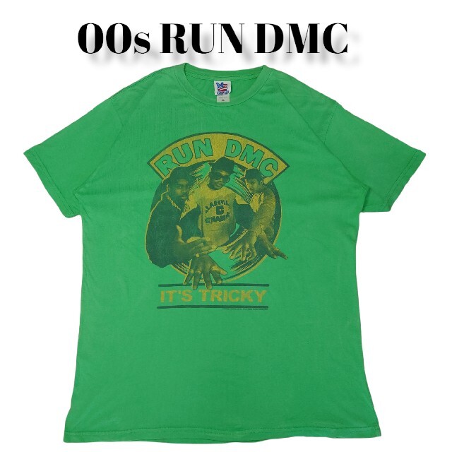 JUNK FOOD - 00s RUN DMC ビッグプリント ラップTシャツ 古着 JUNK FOOD - 00s RUN DMC ビッグプリント ラップTシャツ 古着
