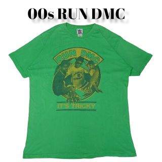 JUNK FOOD - 00s RUN DMC ビッグプリント ラップTシャツ 古着 hiphop