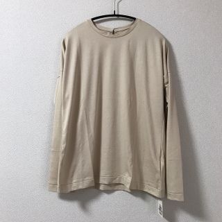 ドレステリア(DRESSTERIOR)の新品タグ付き　ドレステリア  肩落ちカットソー　長袖　Tシャツ　36(カットソー(長袖/七分))