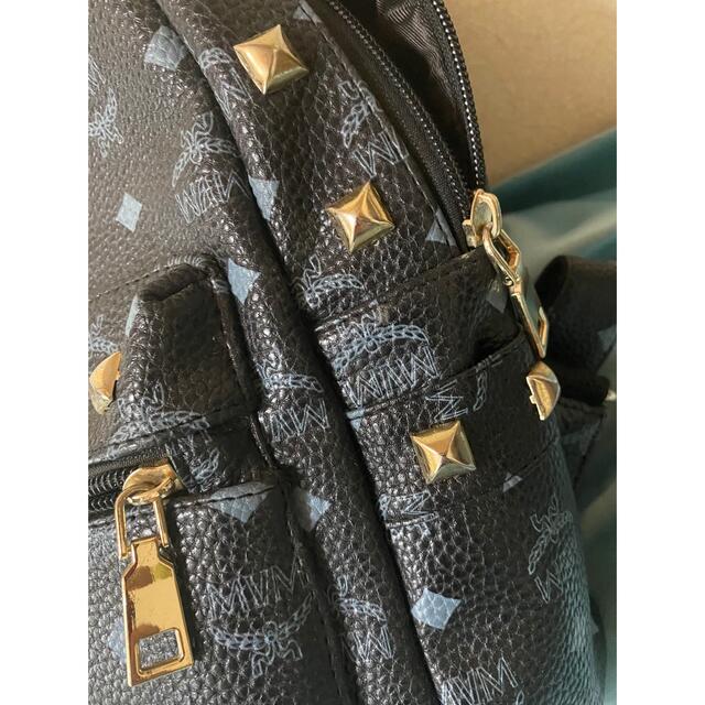 バッグ】 MCM - MCMリュックミニブラックスタッズの通販 by 1341あね's