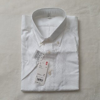 ユニクロ(UNIQLO)のUNIQLO カッターシャツ 半袖 L(Tシャツ/カットソー(半袖/袖なし))