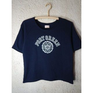 コーエン(coen)の7904　Coen　コーエン　スウェット地　カレッジ　デザイン　半袖　tシャツ(Tシャツ(半袖/袖なし))