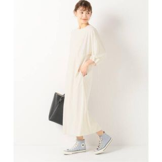 イエナ(IENA)の【美品/完売品】IENA イエナ リランチェボリュームスリーブワンピース(ロングワンピース/マキシワンピース)