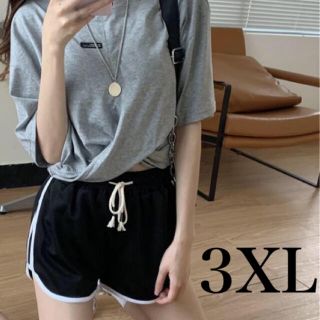 ショート パンツ レディース ワンマイル ルーム ウェア 短パン 3XL 4L(ショートパンツ)