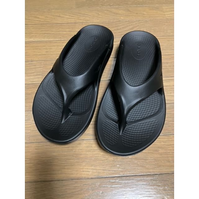 OOFOS - OOFOS ウーフォス　サンダル　黒　24cm W7/M5