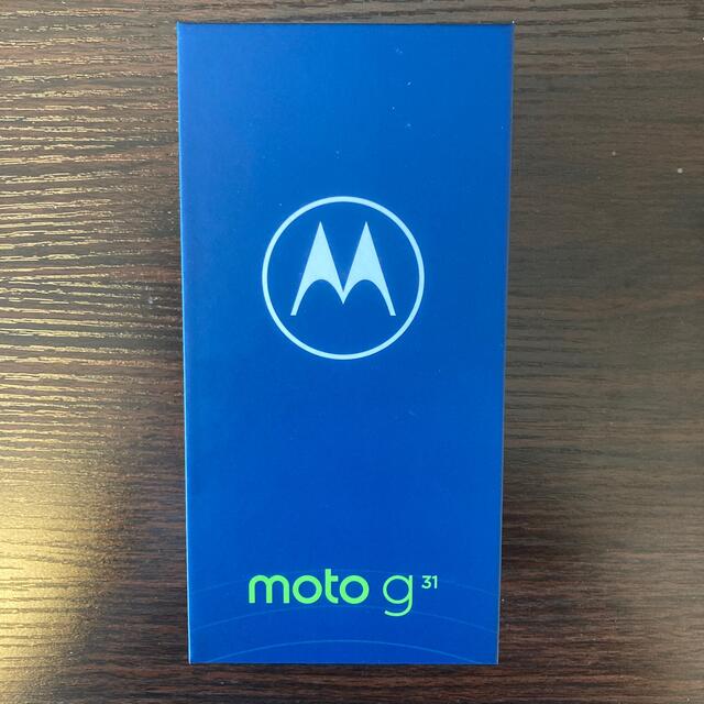 【新品、未開封】MOTOROLA moto g31 ミネラルグレイ