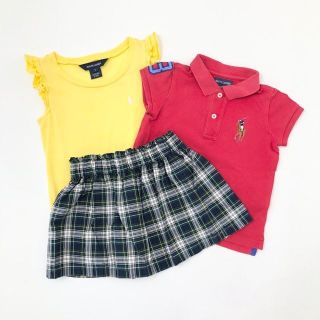 ラルフローレン(Ralph Lauren)のRALPH LAUREN 3点セット 子供服 女の子 100cm-110cm(Tシャツ/カットソー)