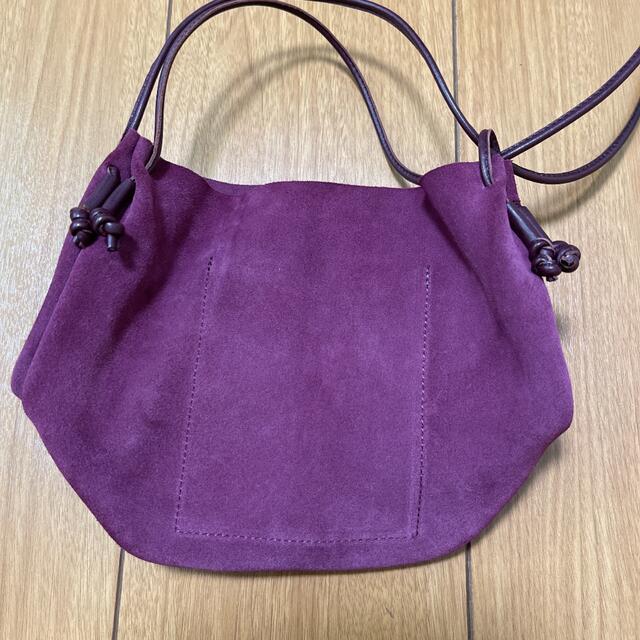 Marrow MINI CRADLE ミニショルダーバッグ スエード巾着 | bombaytools.com