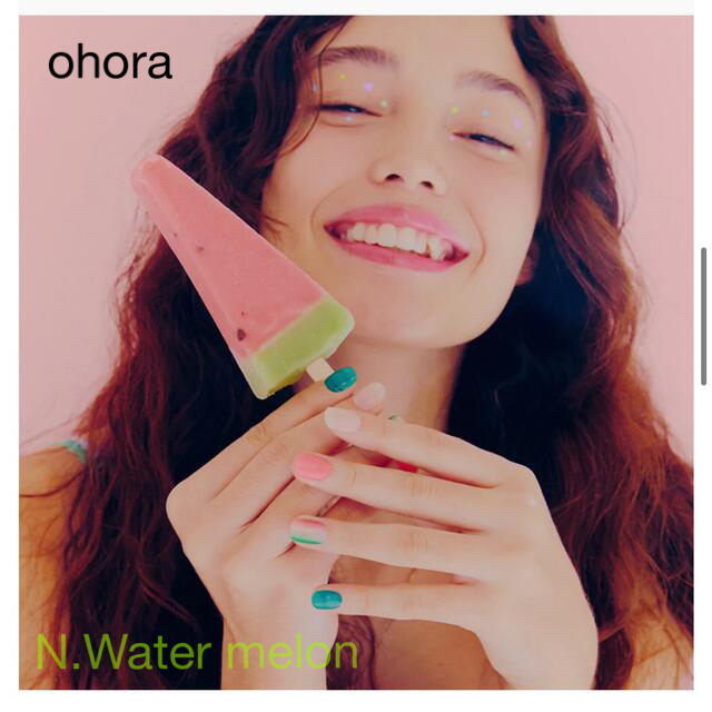 ohora ネイル　N.Water melon（ウォーターメロン）　 コスメ/美容のネイル(ネイル用品)の商品写真