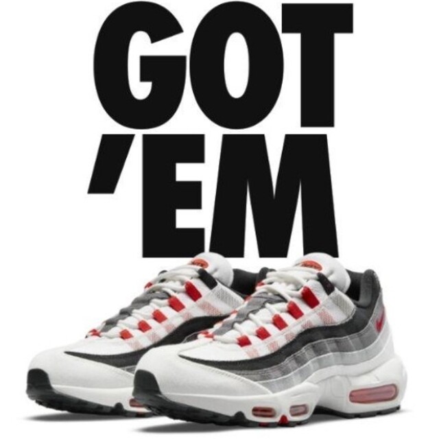 NIKE AIR MAX 95 QS 23㎝ 新品 赤グラデ エア マックス