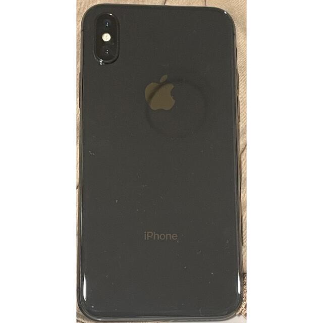iPhone(アイフォーン)の専用　[中古]iPhone X 64GB スペースグレー　バッテリー99% スマホ/家電/カメラのスマートフォン/携帯電話(スマートフォン本体)の商品写真