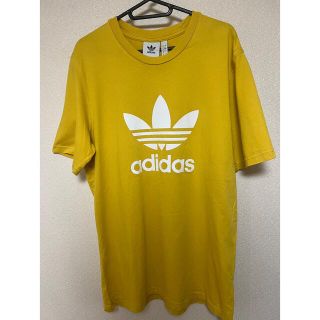 アディダス(adidas)のjenne様専用　アディダス　tシャツ　Oサイズ　イエロー(Tシャツ/カットソー(半袖/袖なし))