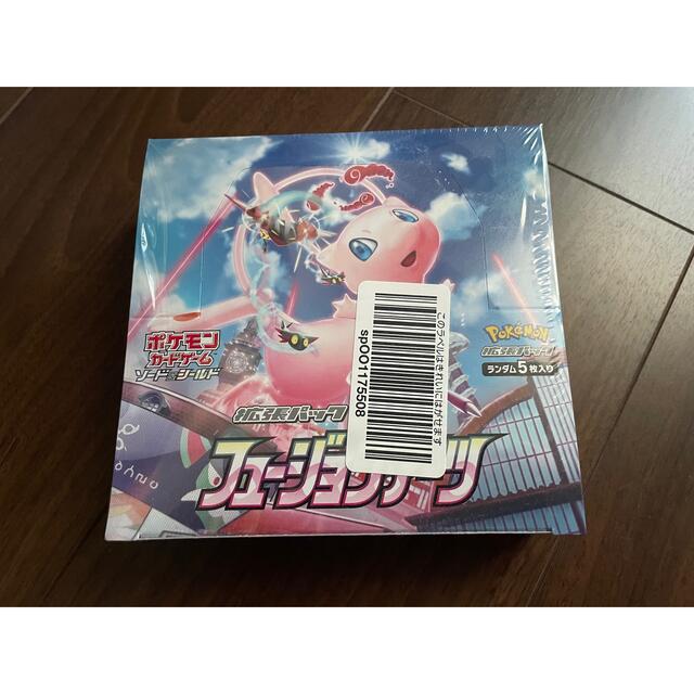 ポケモンカードゲーム フュージョンアーツ 1BOX シュリンク付