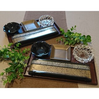 専用ページ 新品 晩酌セットq4(良峰) 2名分(食器)