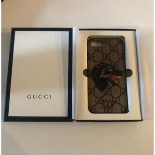 グッチ(Gucci)のGUCCI カバー　スマホ　iPhone7/8(iPhoneケース)