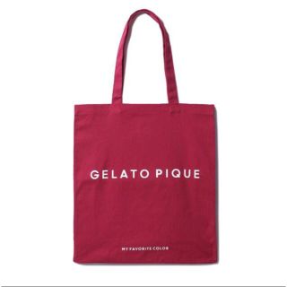 ジェラートピケ(gelato pique)のジェラートピケ トートバッグ レッド 赤 (トートバッグ)