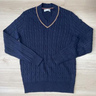 ブルネロクチネリ(BRUNELLO CUCINELLI)のBRUNELLO CUCINELLIブルネロクチネリ　リネン混Vネックニット(ニット/セーター)