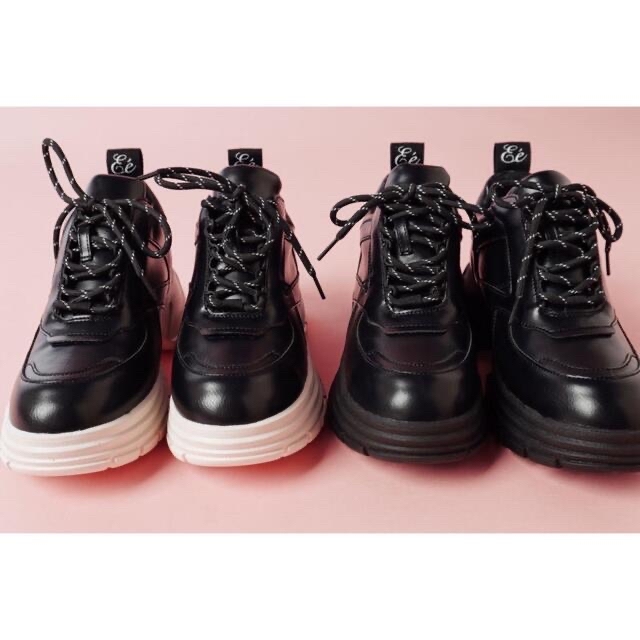 épine(エピヌ)のepine Eé platform leather sneaker レディースの靴/シューズ(スニーカー)の商品写真
