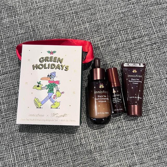 新品 イニスフリー Innisfree ブラックティーユース セラム 美容液