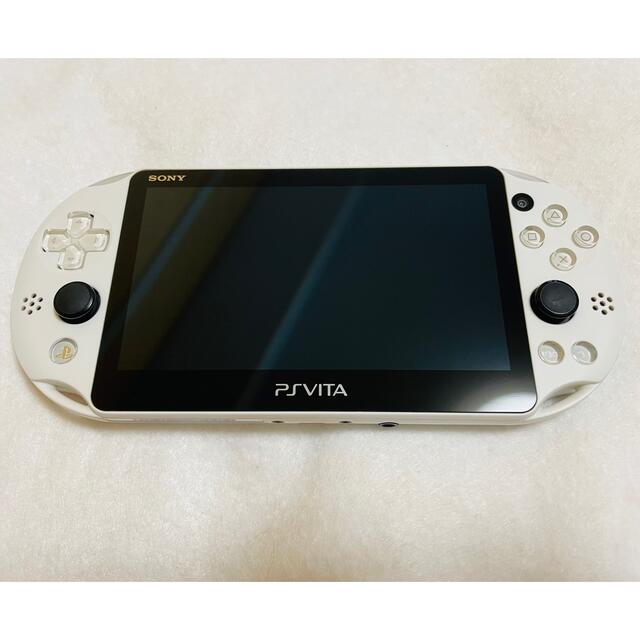 PSVita PCH-2000 ZA22 本体 グレイシャーホワイト 動作確認済-