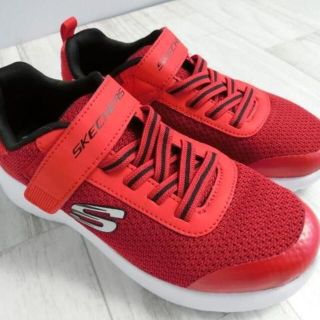 スケッチャーズ(SKECHERS)の訳あり スケッチャーズ 左20.0cm 右21.0cm メッシュスニーカー 赤(スニーカー)