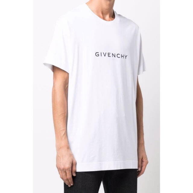 GIVENCHY - 正規 22SS Givenchy ジバンシィ リバースロゴ Tシャツの ...