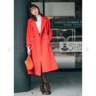 プロポーションボディドレッシング(PROPORTION BODY DRESSING)の【完売品❣️】プロポーションボディドレッシング Ｗモッサ　チェスターコート(チェスターコート)