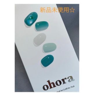 新品！ohoraジェルネイル　サマーネイル(ネイル用品)