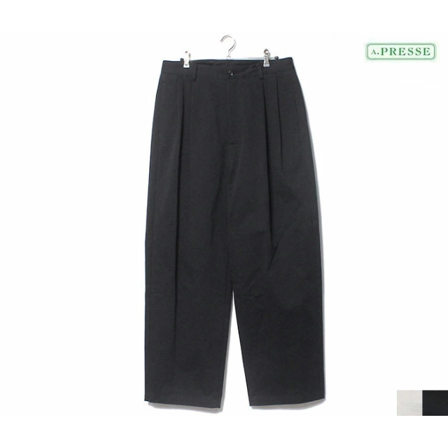 COMOLI(コモリ)の 新品 A.PRESSE チノトラウザーズ チノパン Chino Trouser メンズのパンツ(チノパン)の商品写真