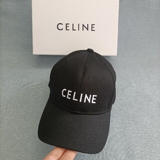 celine - 大セール♪CELINE キャップ　箱付き 黒