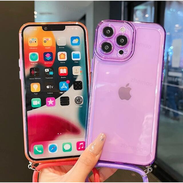 iPhone13promax ストラップ付ケース🌟 スマホ/家電/カメラのスマホアクセサリー(iPhoneケース)の商品写真