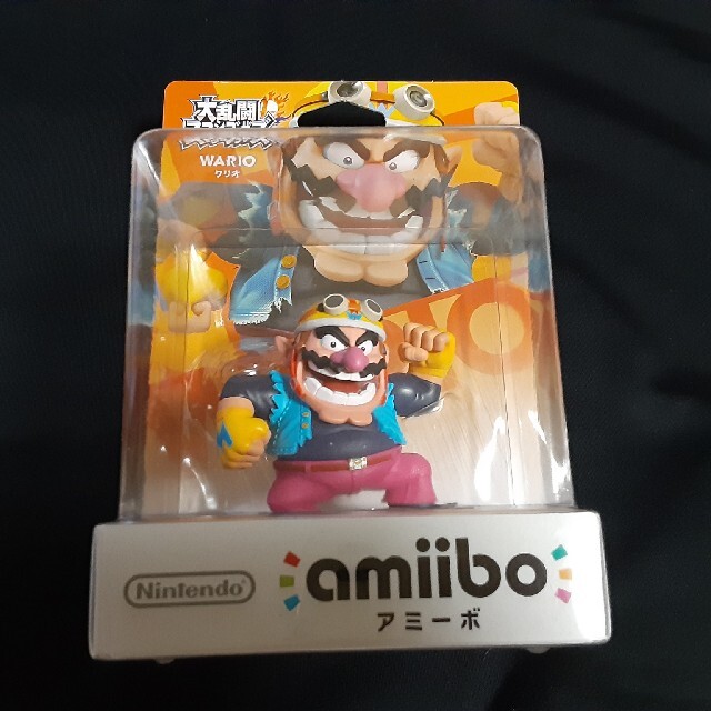 新品未開封 amiibo ワリオ（大乱闘スマッシュブラザーズシリーズ）