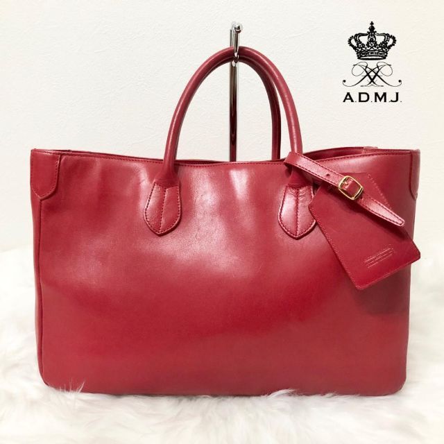 A.D.M.J. アクセソワ・ドゥ・マドモワゼル ADMJ トートバッグ レザー ...