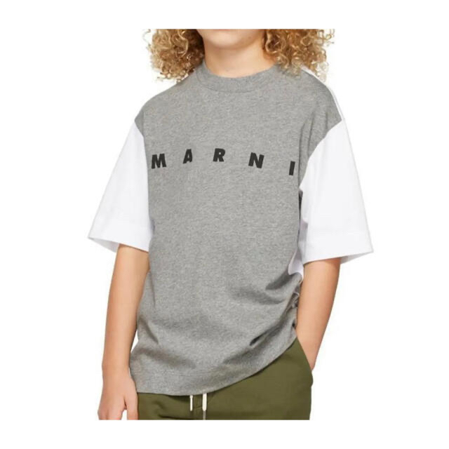 Marni(マルニ)のmarni 新品未使用　大人OK12サイズ/ロゴTシャツ レディースのトップス(Tシャツ(半袖/袖なし))の商品写真