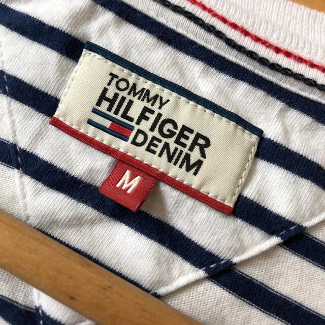 TOMMY HILFIGER(トミーヒルフィガー)のTOMMY HILFIGER ボーダーTシャツ レディースのトップス(Tシャツ(半袖/袖なし))の商品写真