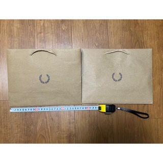 フレッドペリー(FRED PERRY)のフレッドペリー　紙袋×２(ショップ袋)