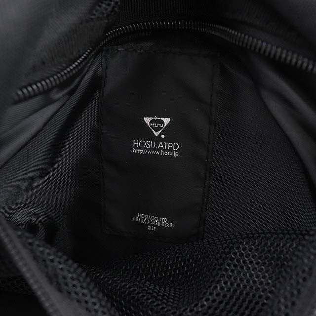 HOSU(ホス)のホス HOSU ATPD リュックサック デイパック ナイロン 黒 ブラック メンズのバッグ(バッグパック/リュック)の商品写真